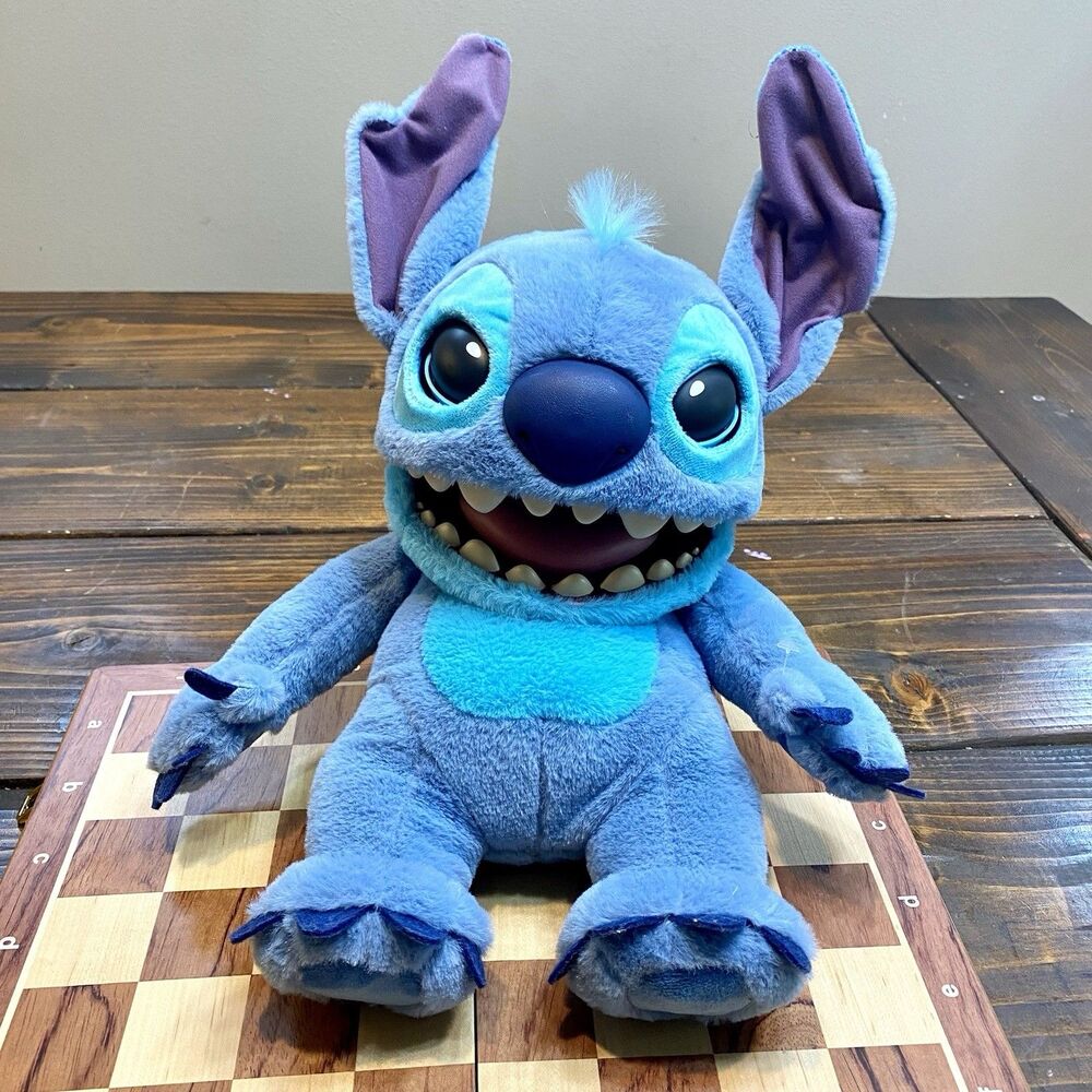 Disney Lilo & Stitch RealFX Interactive Puppet 18” Talking Plush Toy
